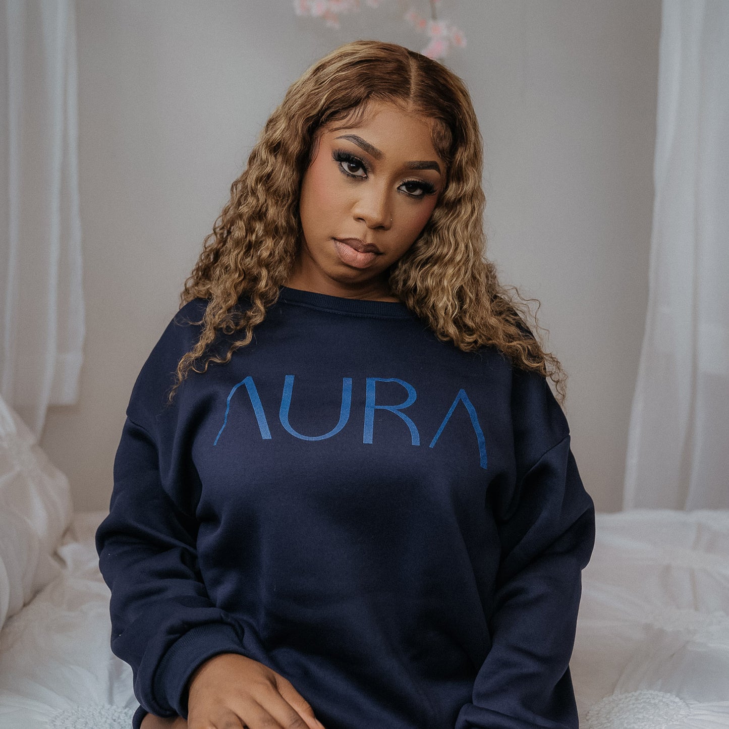 AURA Loungewear Set - Navy