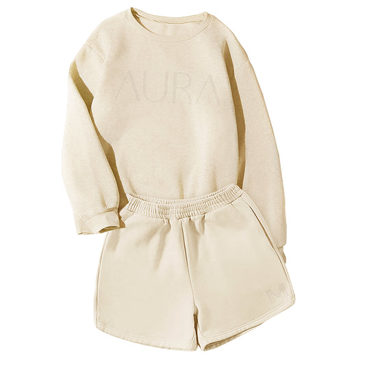 AURA Loungewear Set - Sand